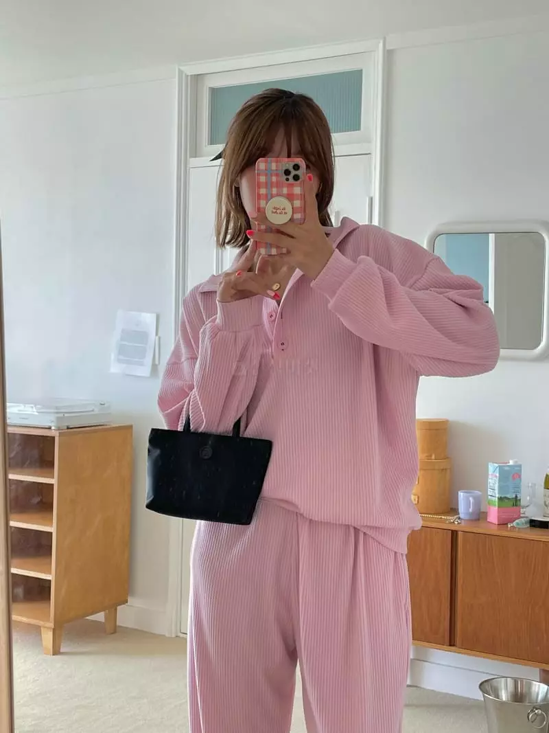 Pink Dolphin - Korean Women Fashion - #womensfashion - Andy Sweatshirt - 8