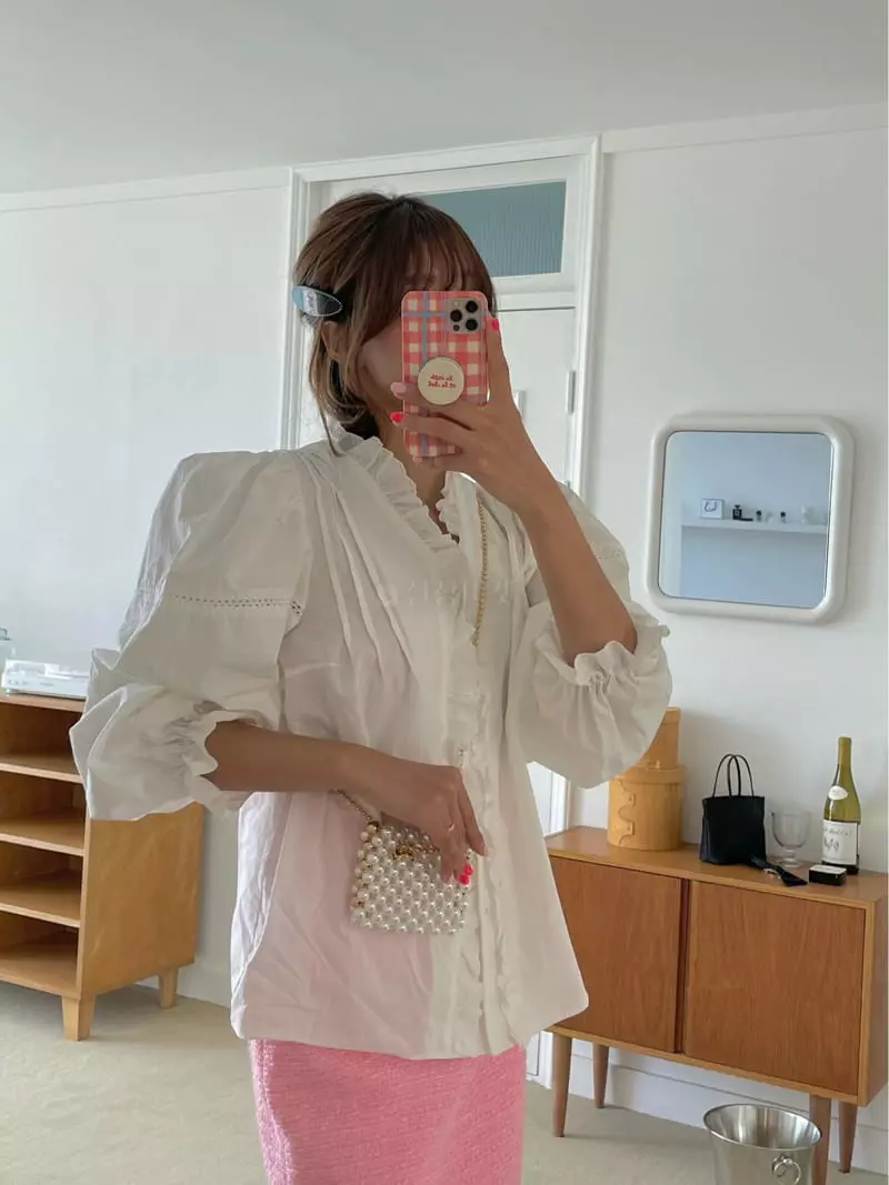 Pink Dolphin - Korean Women Fashion - #womensfashion - Ana Blouse - 2