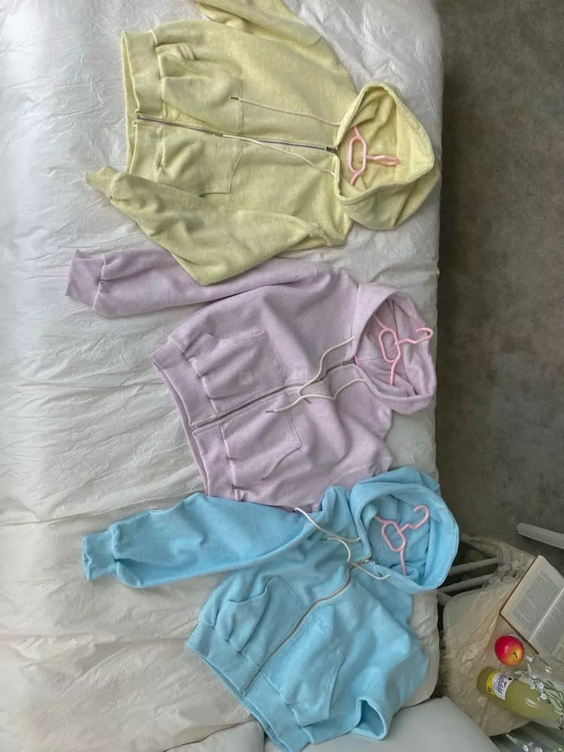 Pink Dolphin - Korean Women Fashion - #womensfashion - Cotton Candy Hoody - 2