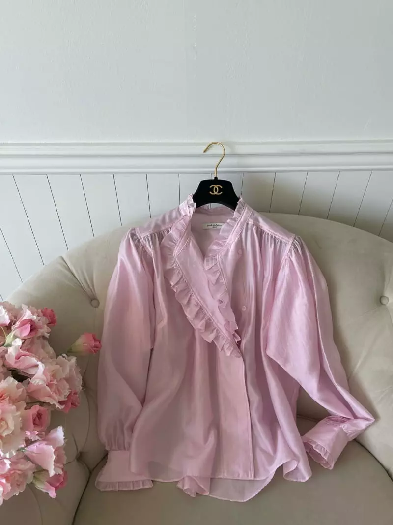 Pink Dolphin - Korean Women Fashion - #womensfashion - Shirring Blouse - 5