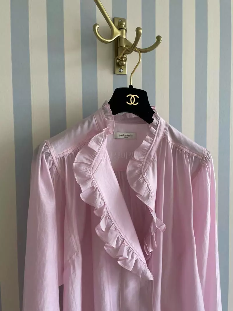 Pink Dolphin - Korean Women Fashion - #womensfashion - Shirring Blouse - 7