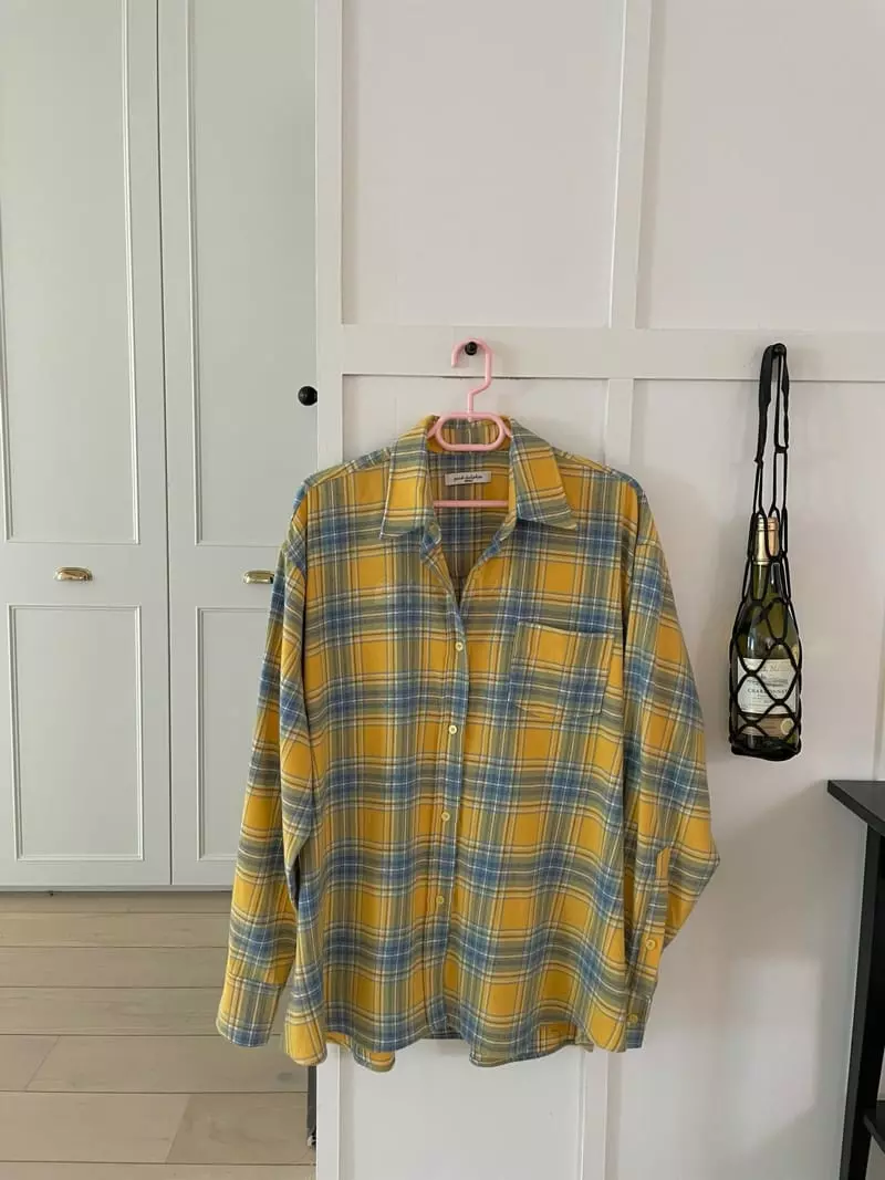 Pink Dolphin - Korean Women Fashion - #womensfashion - Big Check Shirt - 5
