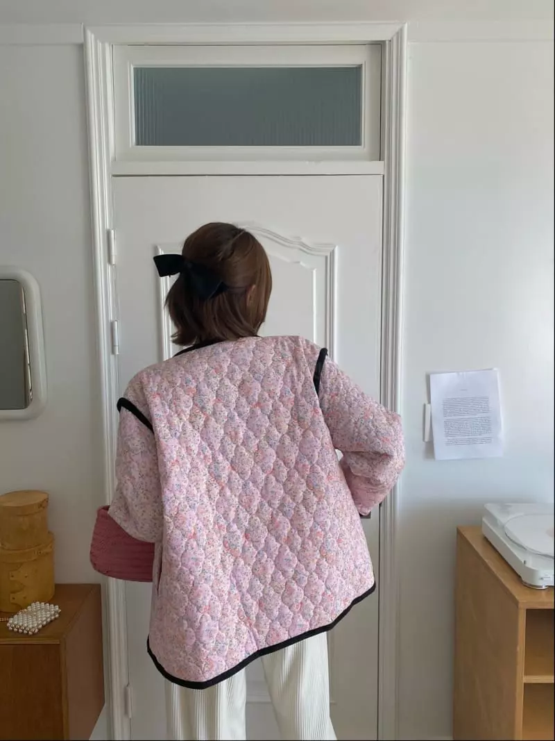 Pink Dolphin - Korean Women Fashion - #womensfashion - Flower Jumper - 7