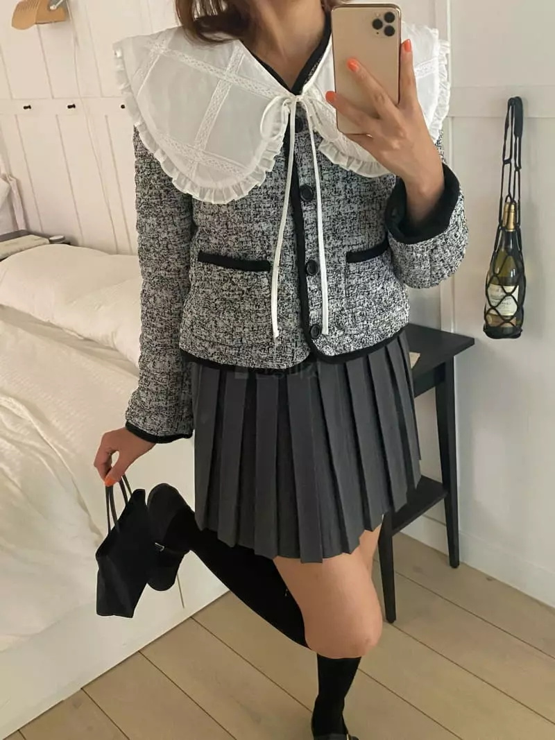 Pink Dolphin - Korean Women Fashion - #womensfashion - Bambi Quilting Jumper