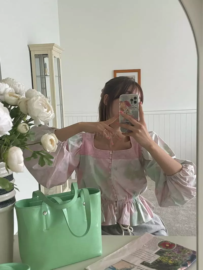 Pink Dolphin - Korean Women Fashion - #womensfashion - Pastel Blouse - 2
