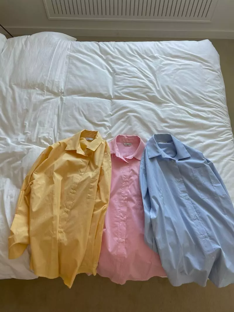 Pink Dolphin - Korean Women Fashion - #momslook - London Shirt - 4