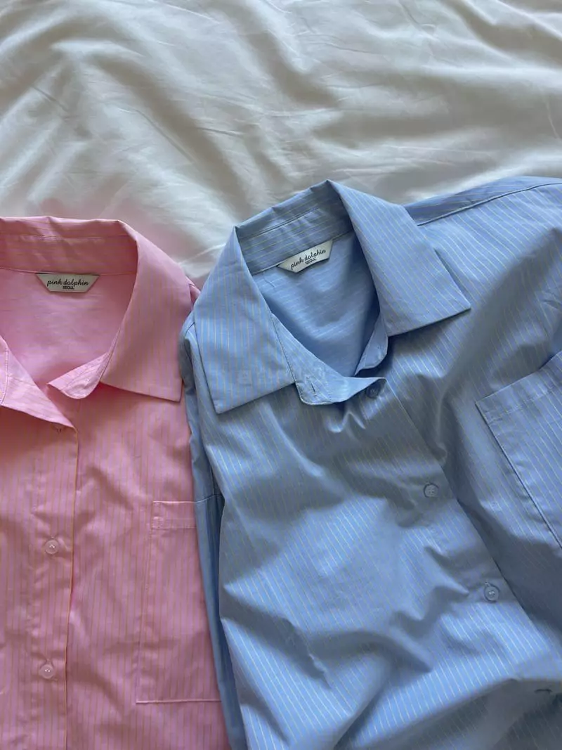 Pink Dolphin - Korean Women Fashion - #womensfashion - London Shirt - 6