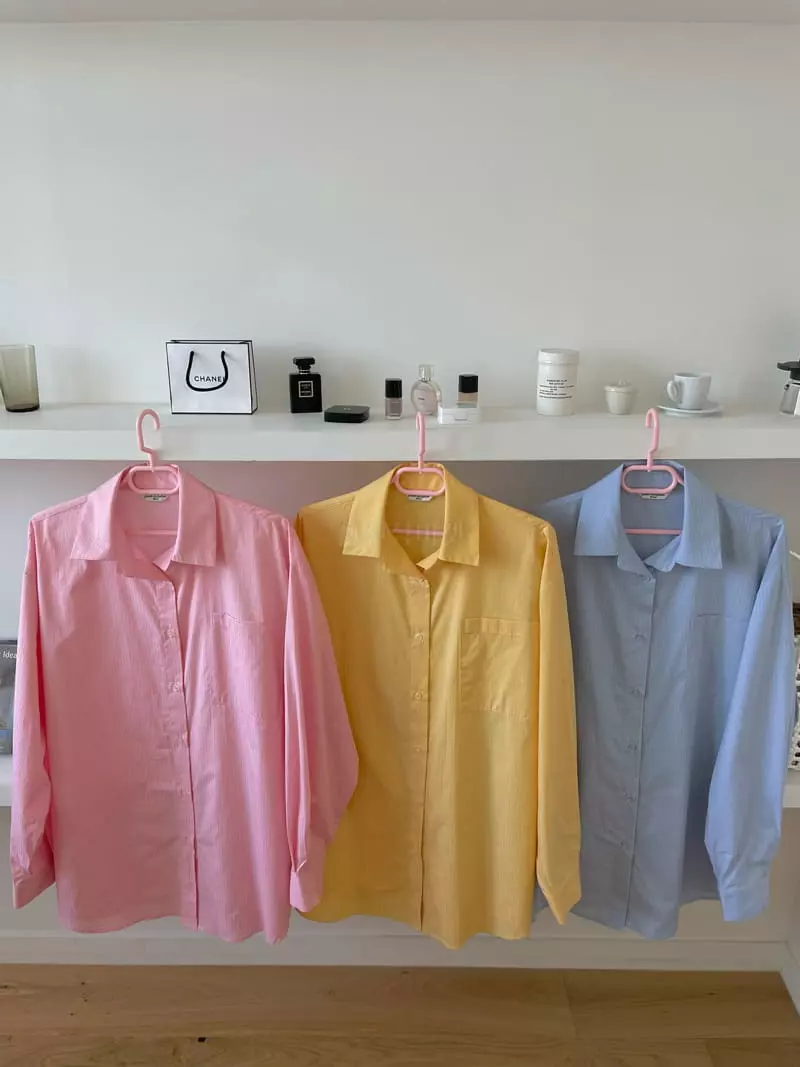 Pink Dolphin - Korean Women Fashion - #womensfashion - London Shirt - 8