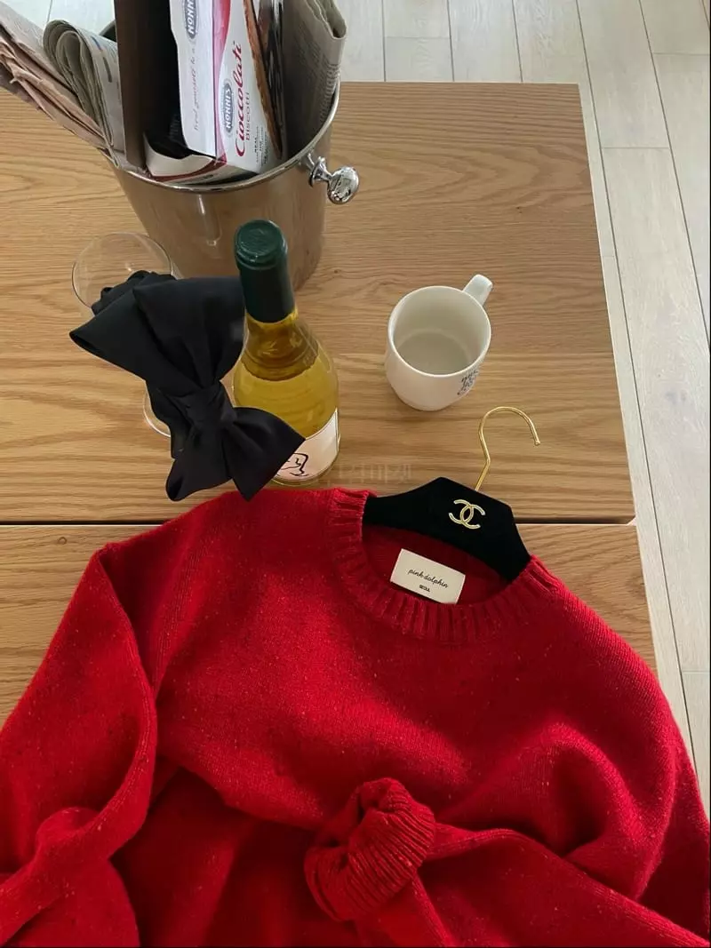 Pink Dolphin - Korean Women Fashion - #womensfashion - Nef Pullover Knit