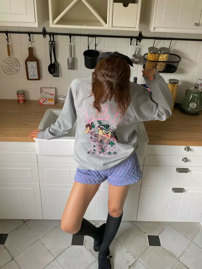 Pink Dolphin - Korean Women Fashion - #womensfashion - Clover Sweatshirt - 10
