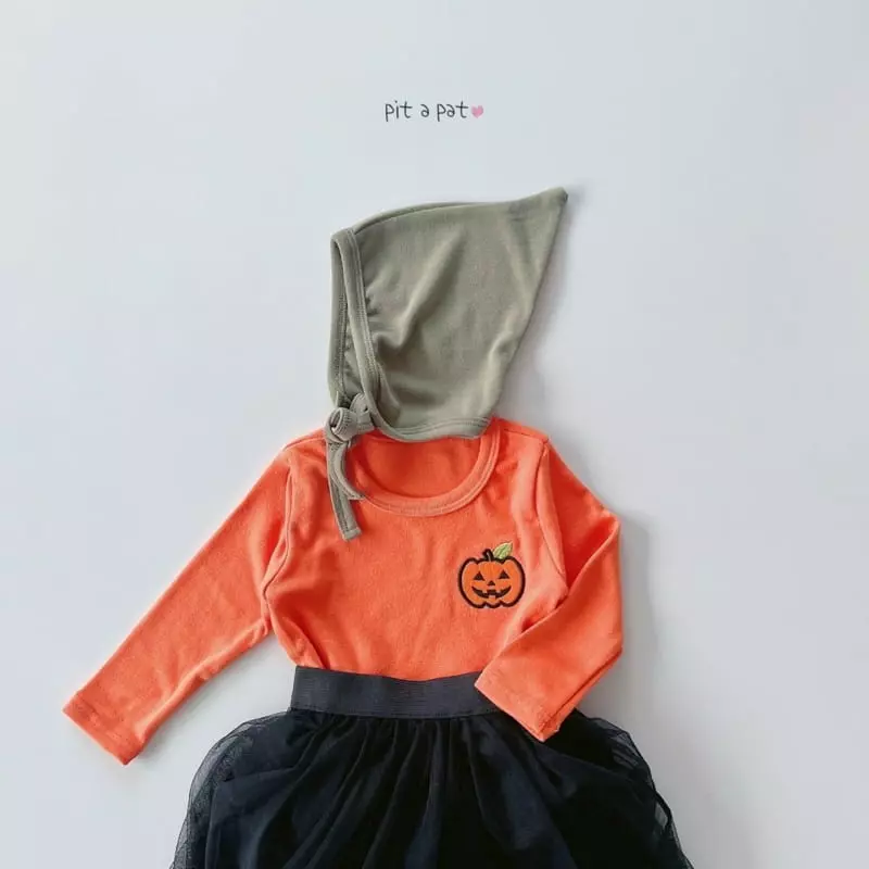 Pitapat - Korean Baby Fashion - #babyclothing - Pumpkin Bodysuit - 4