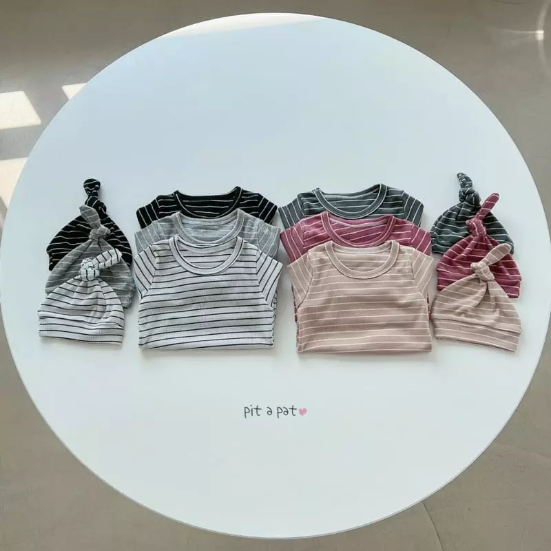 Pitapat - Korean Baby Fashion - #babyootd - Ppappiyong Bonnet Baby Bodysuit - 6