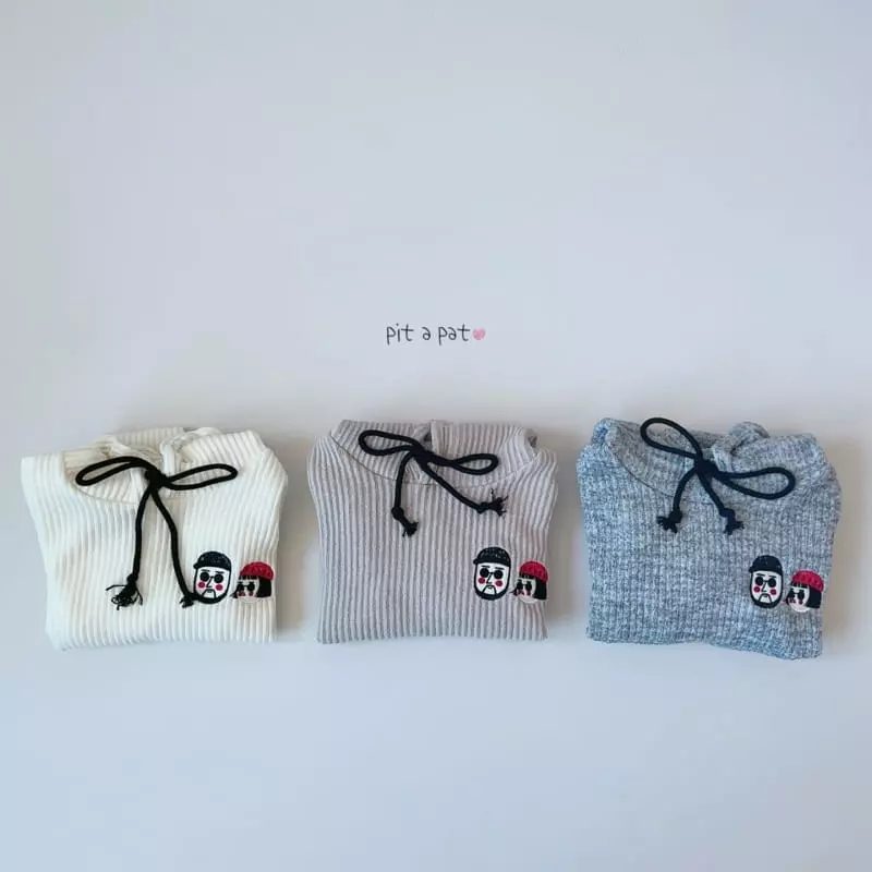 Pitapat - Korean Baby Fashion - #babyoutfit - Reong Matilda Hoody Bodysuit - 2