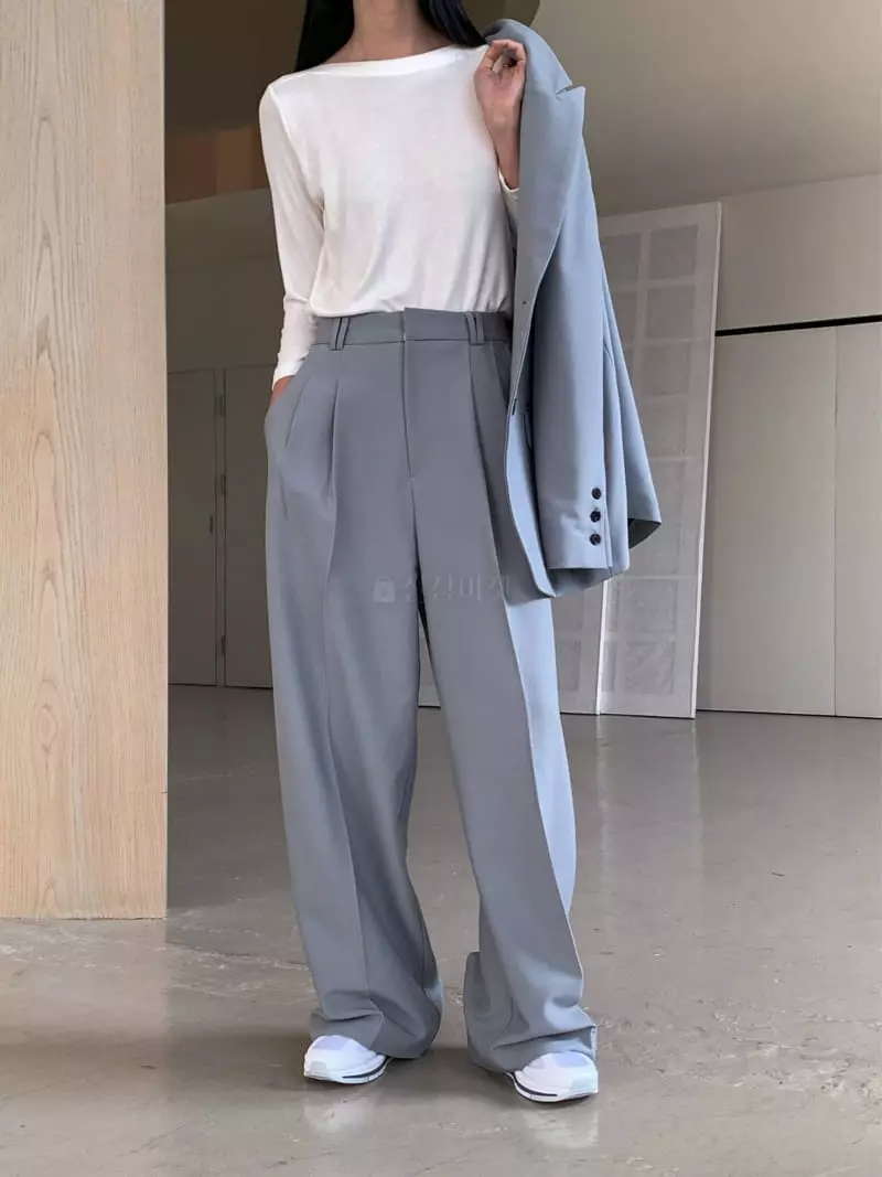 Plat - Korean Women Fashion - #momslook - Haizel Pants