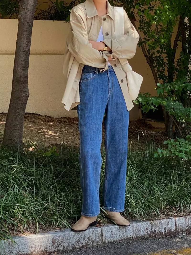 Plat - Korean Women Fashion - #momslook - Fench Jeans - 8