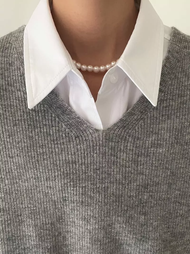 Plat - Korean Women Fashion - #momslook - Classic Pocket SHIrt - 12