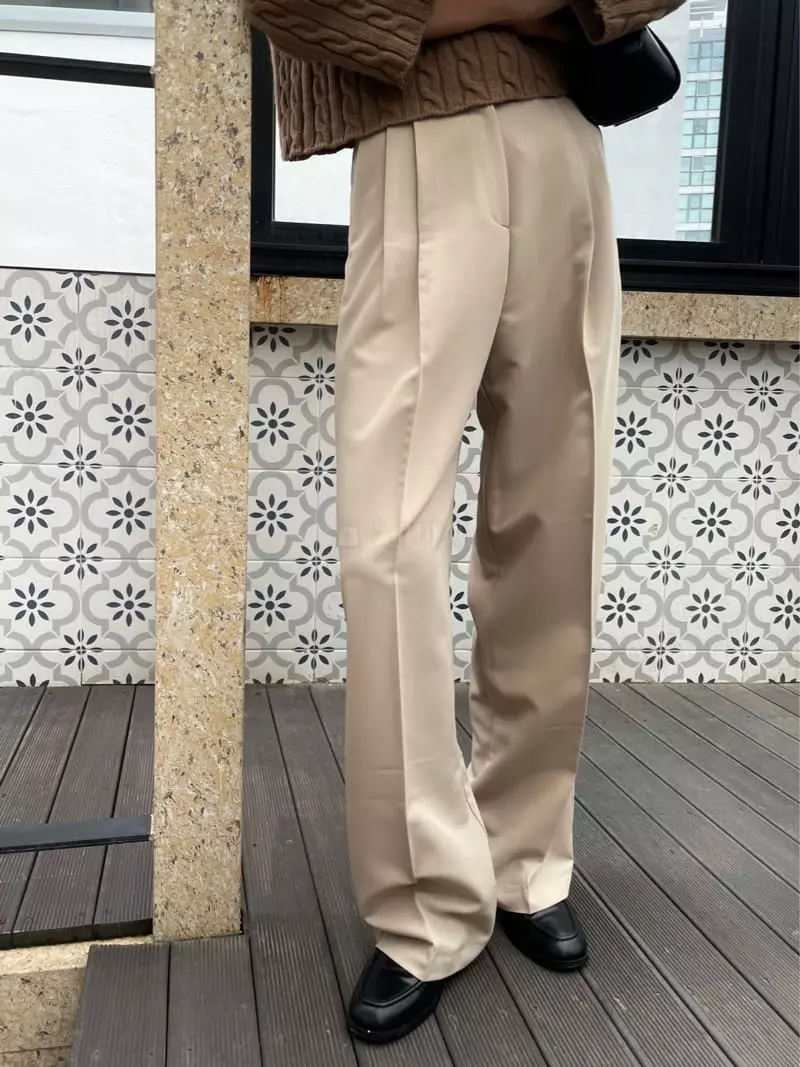 Plat - Korean Women Fashion - #momslook - Elle Pants - 8