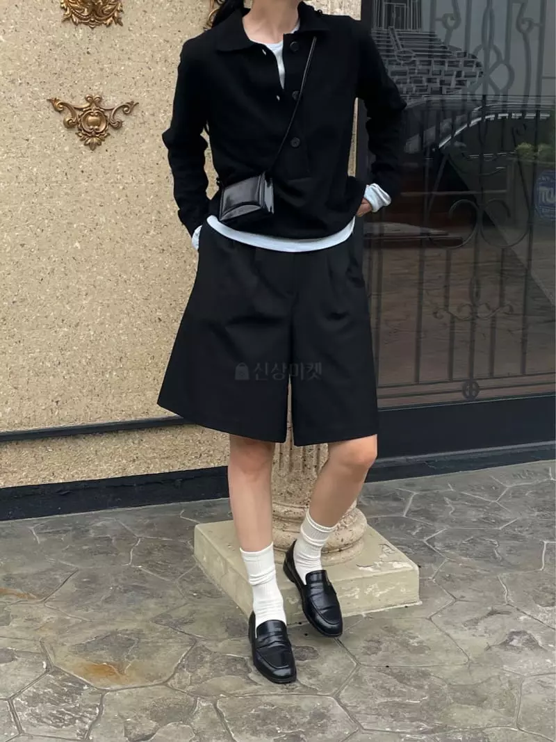 Plat - Korean Women Fashion - #momslook - Solid Half Pants - 6