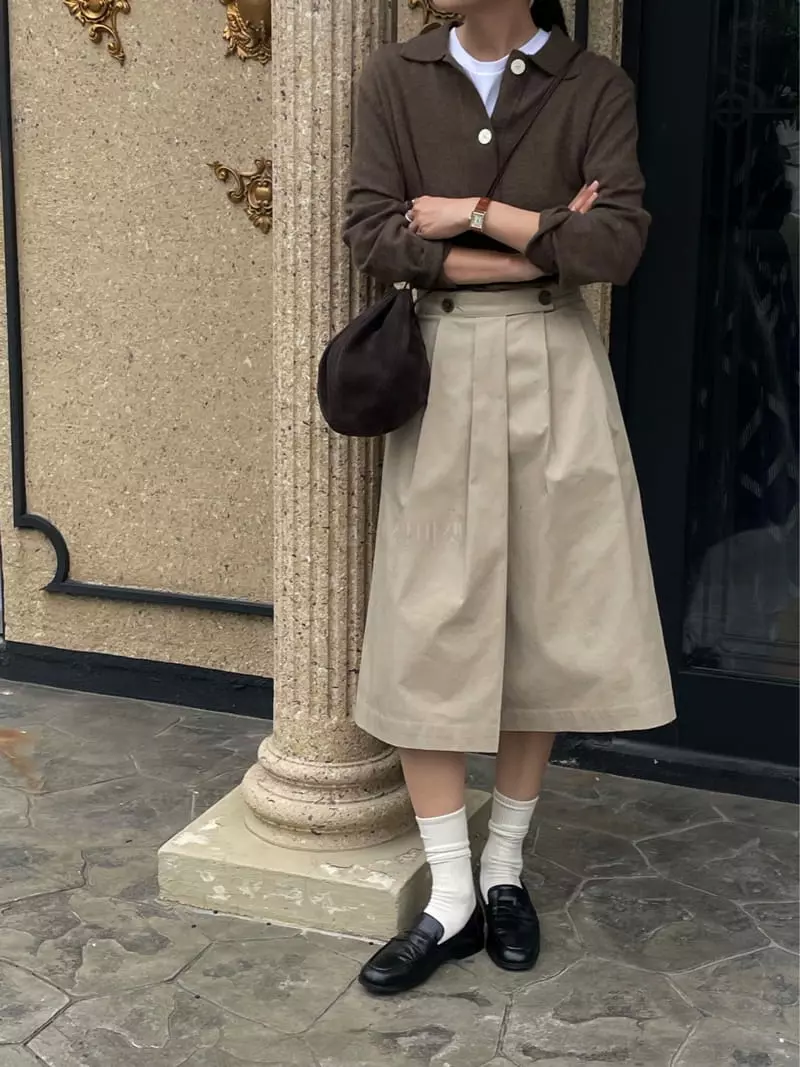 Plat - Korean Women Fashion - #momslook - Soho Wrap Skirt