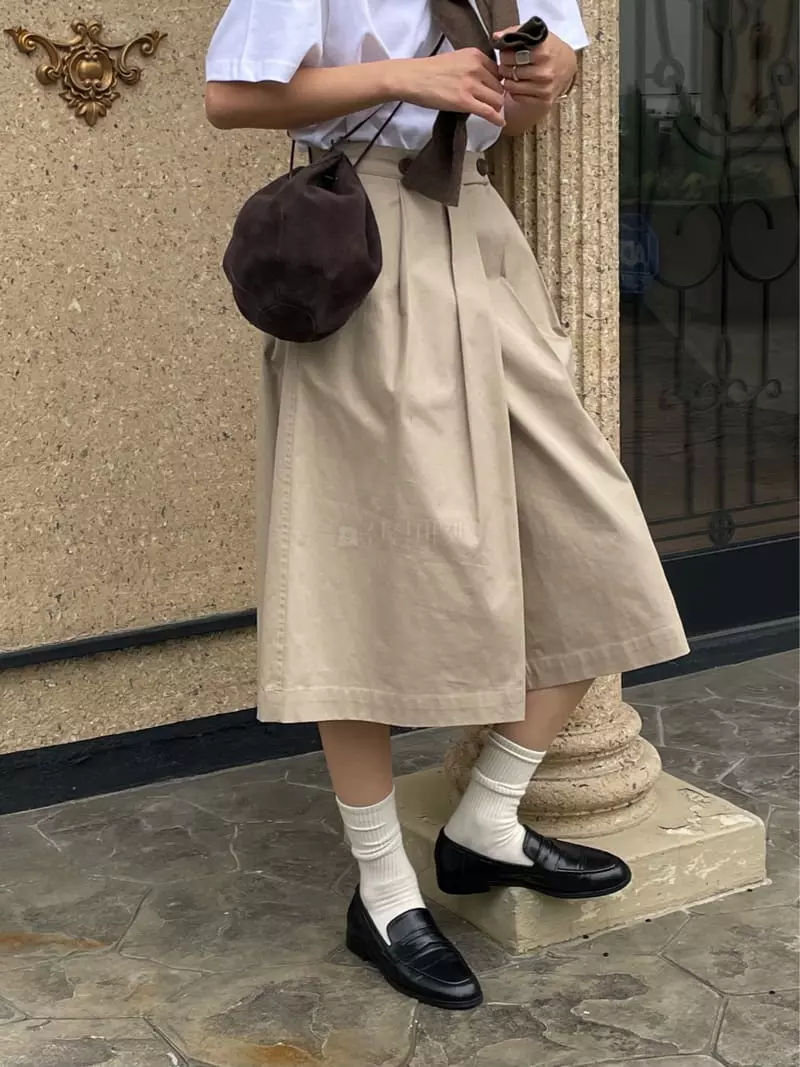 Plat - Korean Women Fashion - #momslook - Soho Wrap Skirt - 5