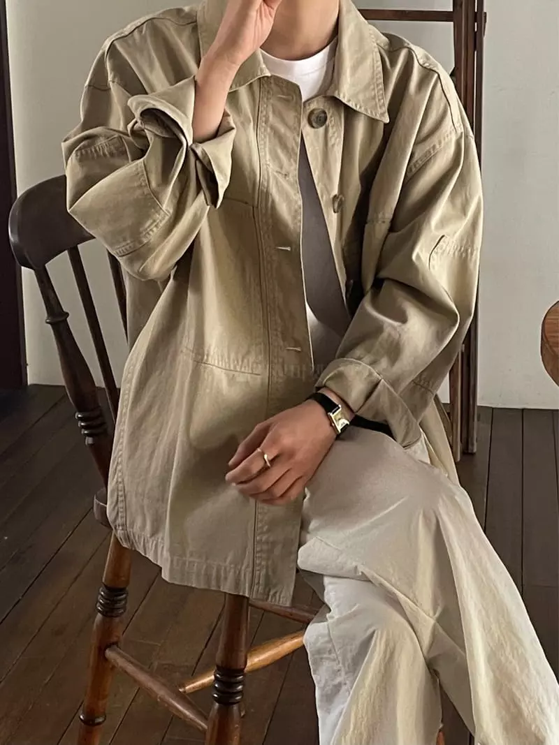 Plat - Korean Women Fashion - #momslook - Vivi Washing Jacket - 5