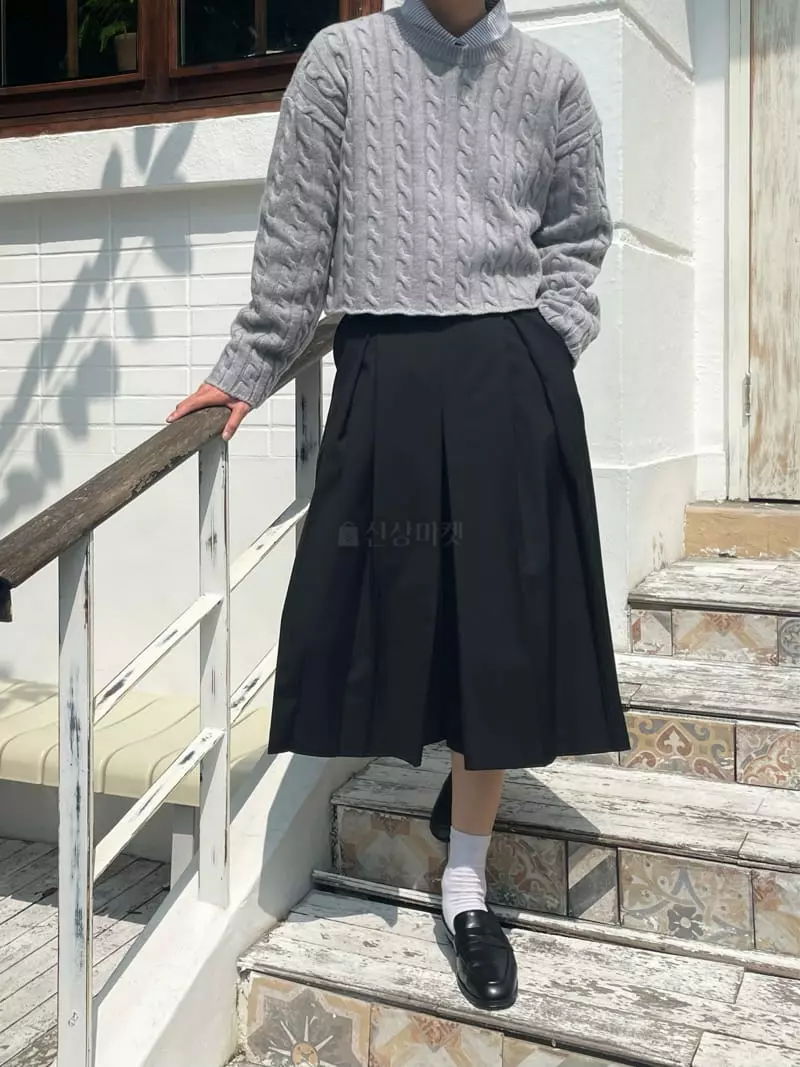 Plat - Korean Women Fashion - #momslook - Breeds Wrinkle Pants - 11