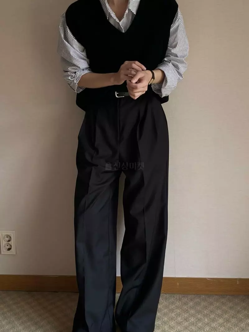 Plat - Korean Women Fashion - #momslook - Lenerd Pants - 6