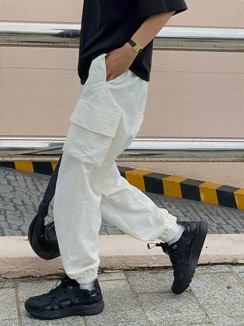 Plat - Korean Women Fashion - #momslook - Nylon Pants