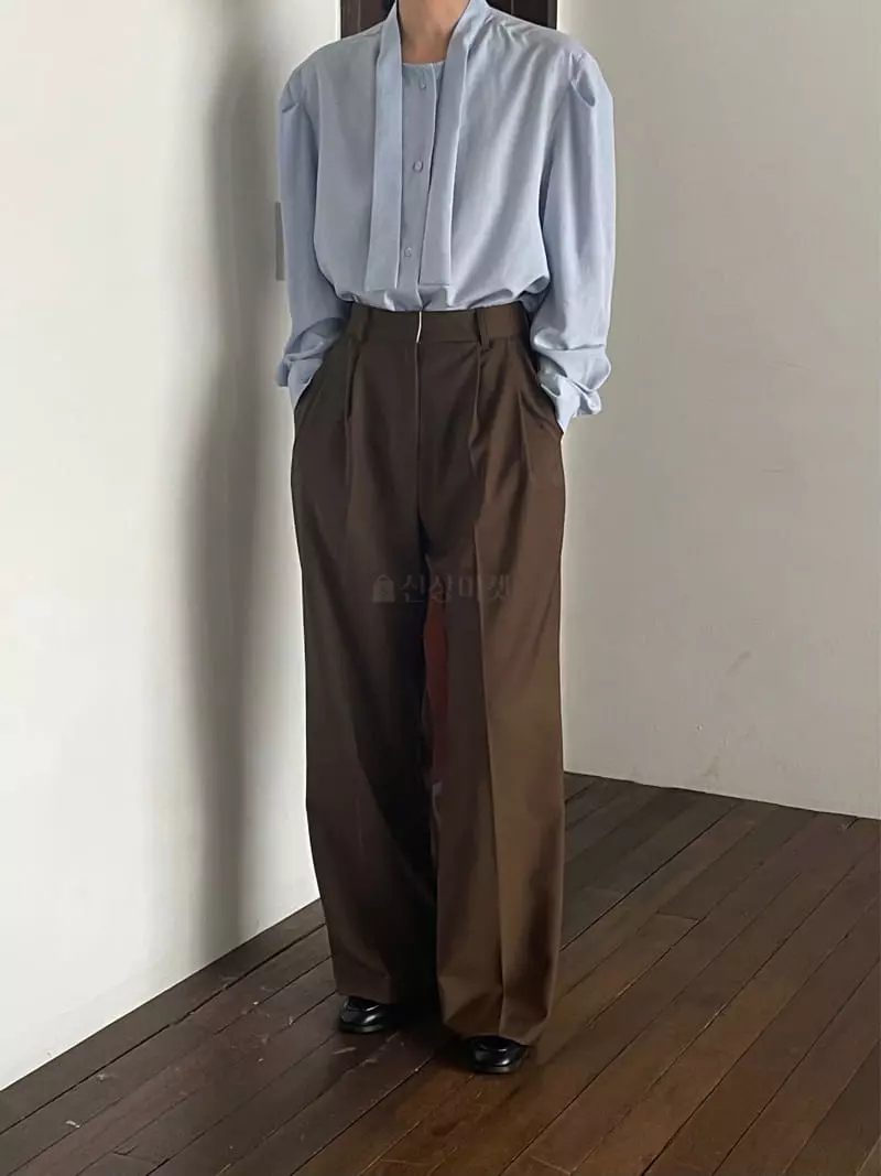 Plat - Korean Women Fashion - #restrostyle - Lenerd Pants - 11