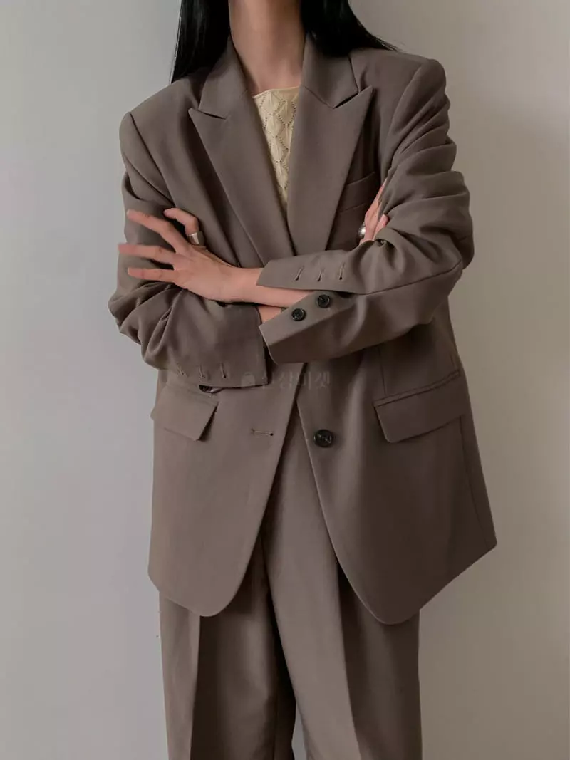 Plat - Korean Women Fashion - #shopsmall - Haizel Jacket - 9