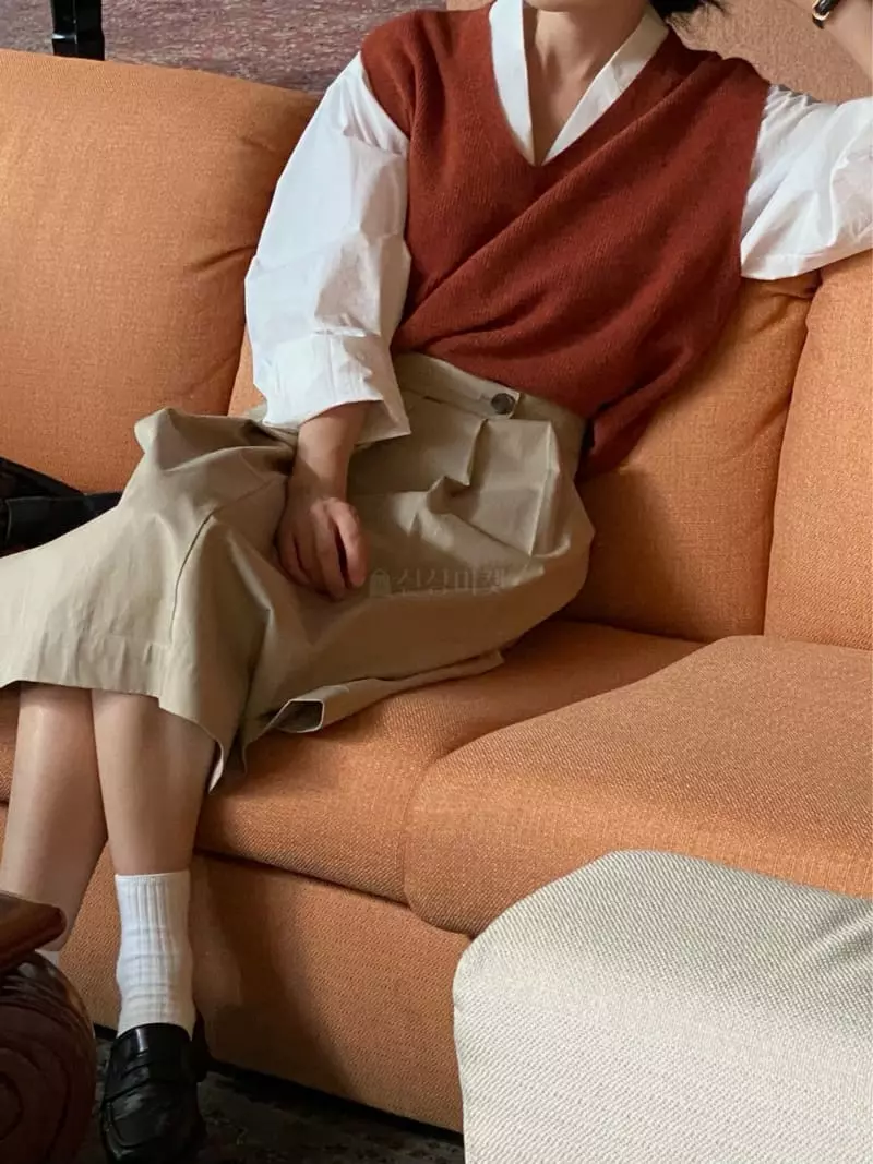 Plat - Korean Women Fashion - #thelittlethings - Cash Flat Vest - 3