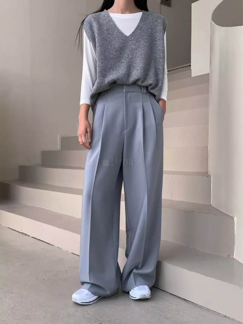 Plat - Korean Women Fashion - #vintageinspired - Haizel Pants - 3