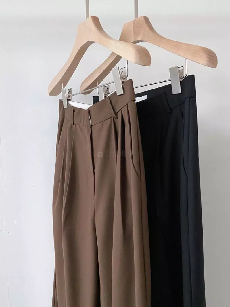 Plat - Korean Women Fashion - #vintageinspired - Lenerd Pants - 8