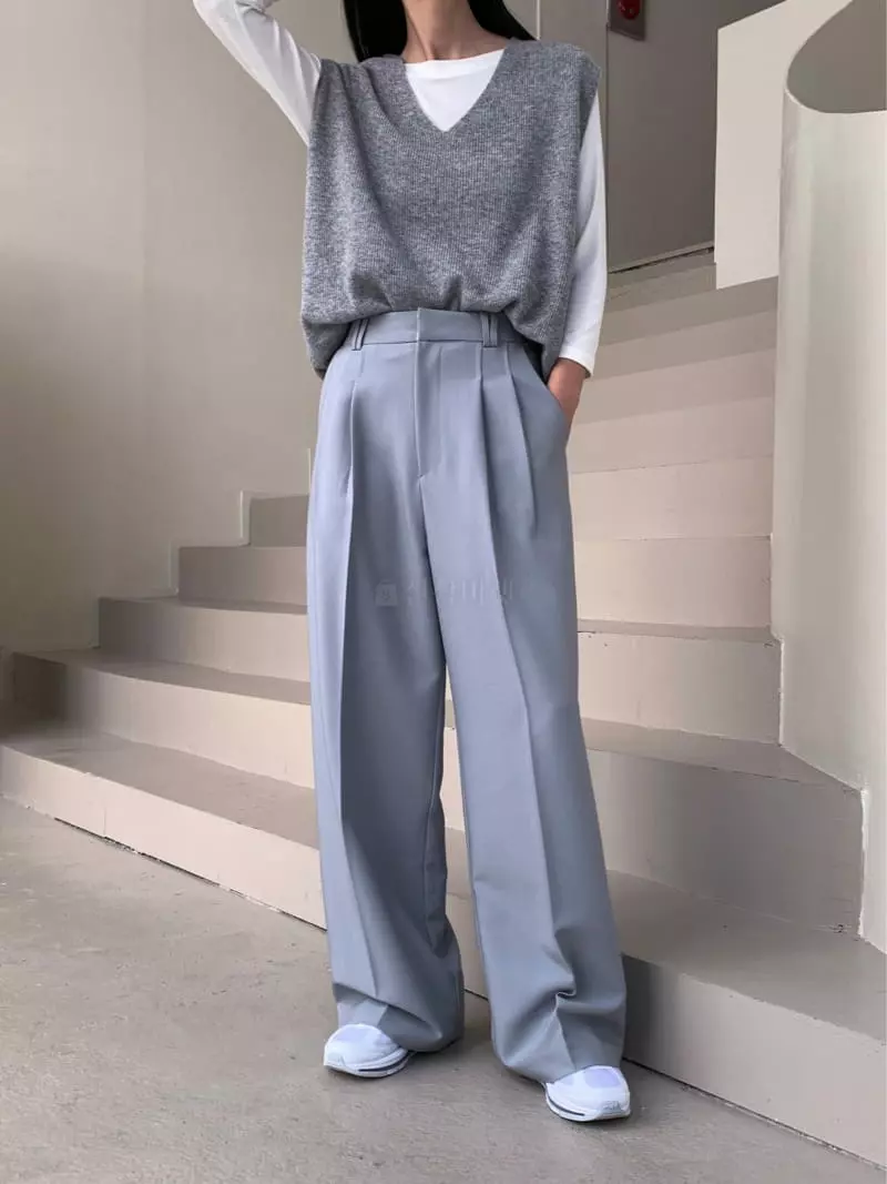 Plat - Korean Women Fashion - #vintageinspired - Haizel Pants - 4