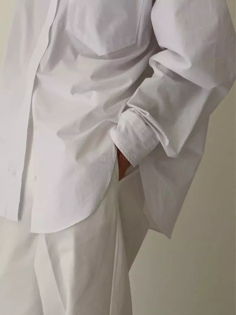 Plat - Korean Women Fashion - #womensfashion - Classic Pocket SHIrt - 7