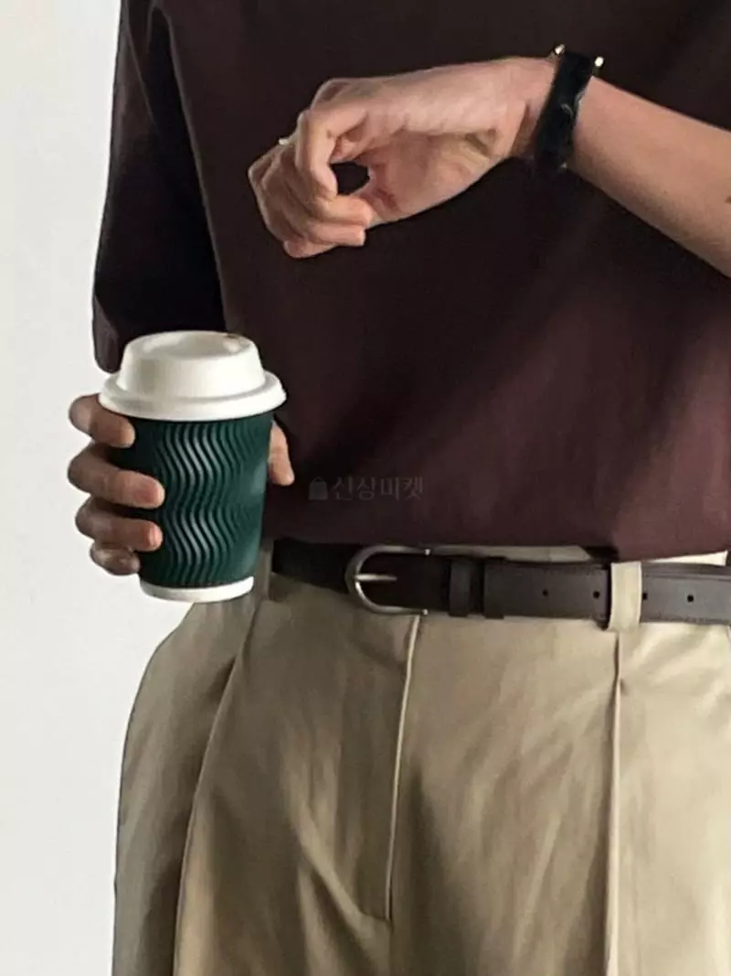 Plat - Korean Women Fashion - #womensfashion - Stitch Belt - 7