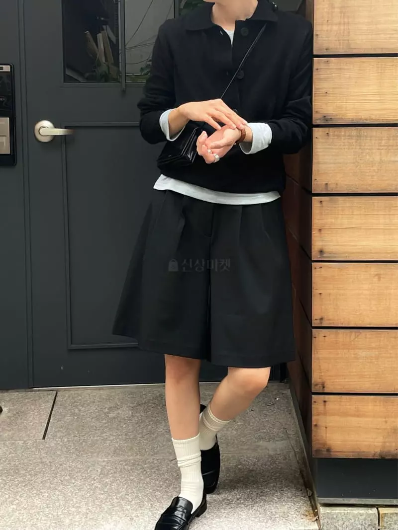 Plat - Korean Women Fashion - #womensfashion - Solid Half Pants - 5