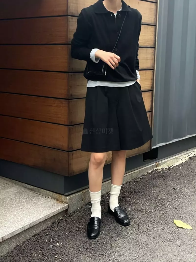 Plat - Korean Women Fashion - #womensfashion - Solid Half Pants - 7