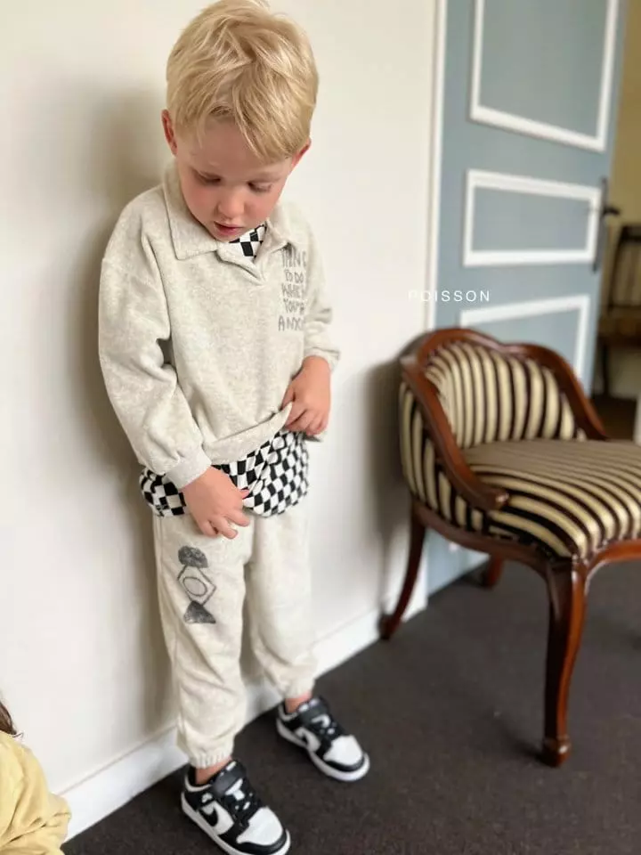 Poisson - Korean Children Fashion - #childofig - Terry Loose Pants - 12