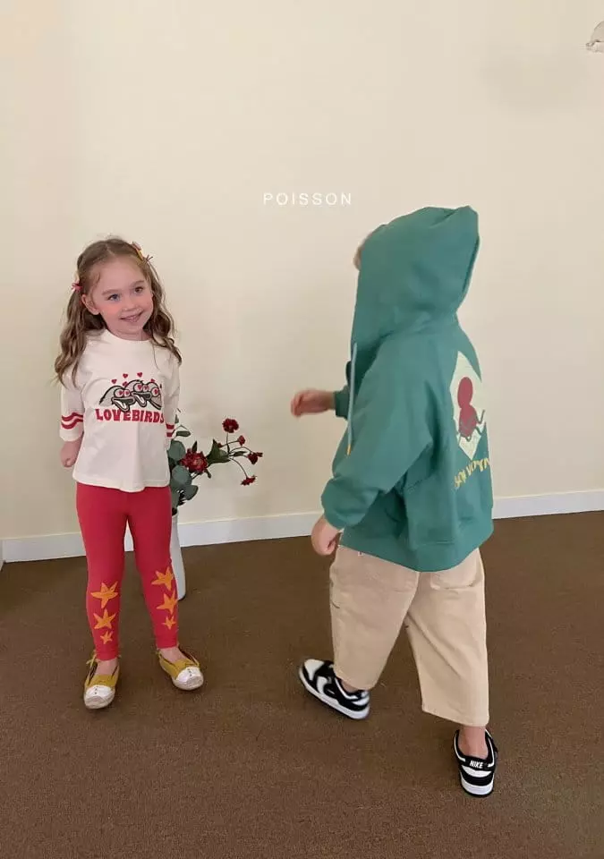 Poisson - Korean Children Fashion - #prettylittlegirls - Love Buds Tee - 4
