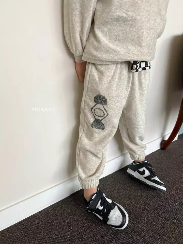 Poisson - Korean Children Fashion - #prettylittlegirls - Terry Loose Pants - 11