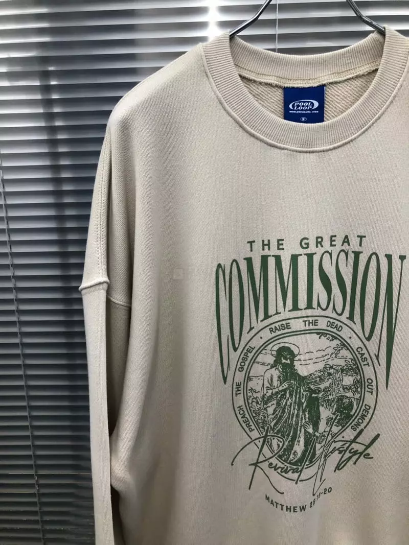 Pool Loop - Korean Women Fashion - #momslook - Commission Sweatshirt - 6