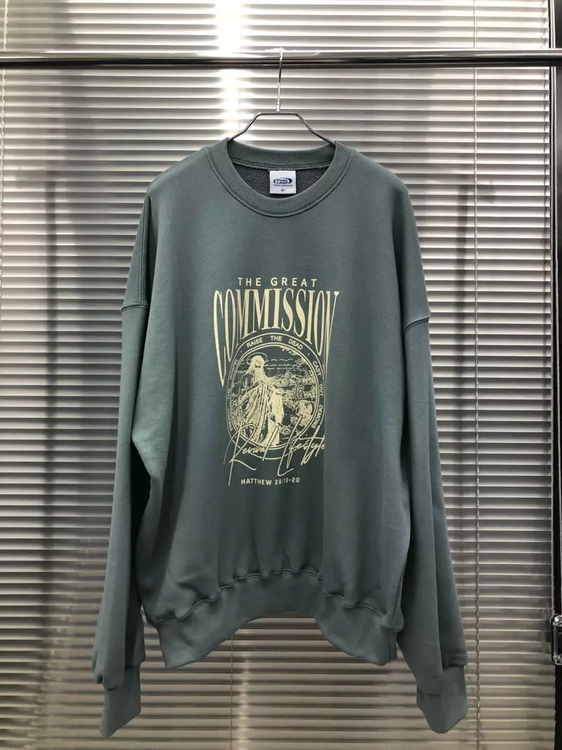 Pool Loop - Korean Women Fashion - #momslook - Commission Sweatshirt - 8