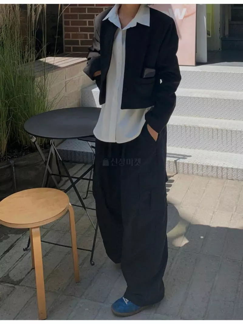 Pool Loop - Korean Women Fashion - #momslook - Washa Cargo Pants - 10