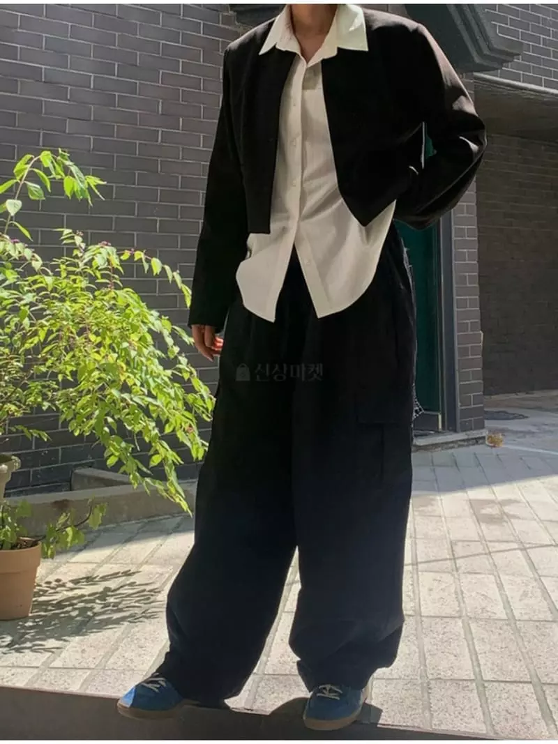 Pool Loop - Korean Women Fashion - #momslook - Washa Cargo Pants - 8