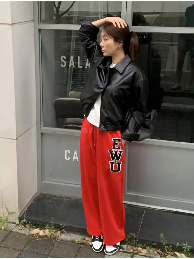 Pool Loop - Korean Women Fashion - #momslook - Ewu Pants - 6