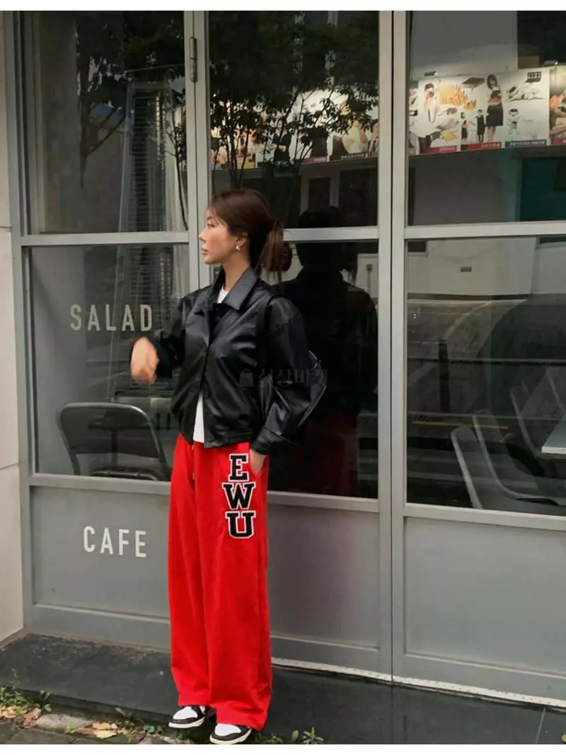 Pool Loop - Korean Women Fashion - #momslook - Ewu Pants - 7
