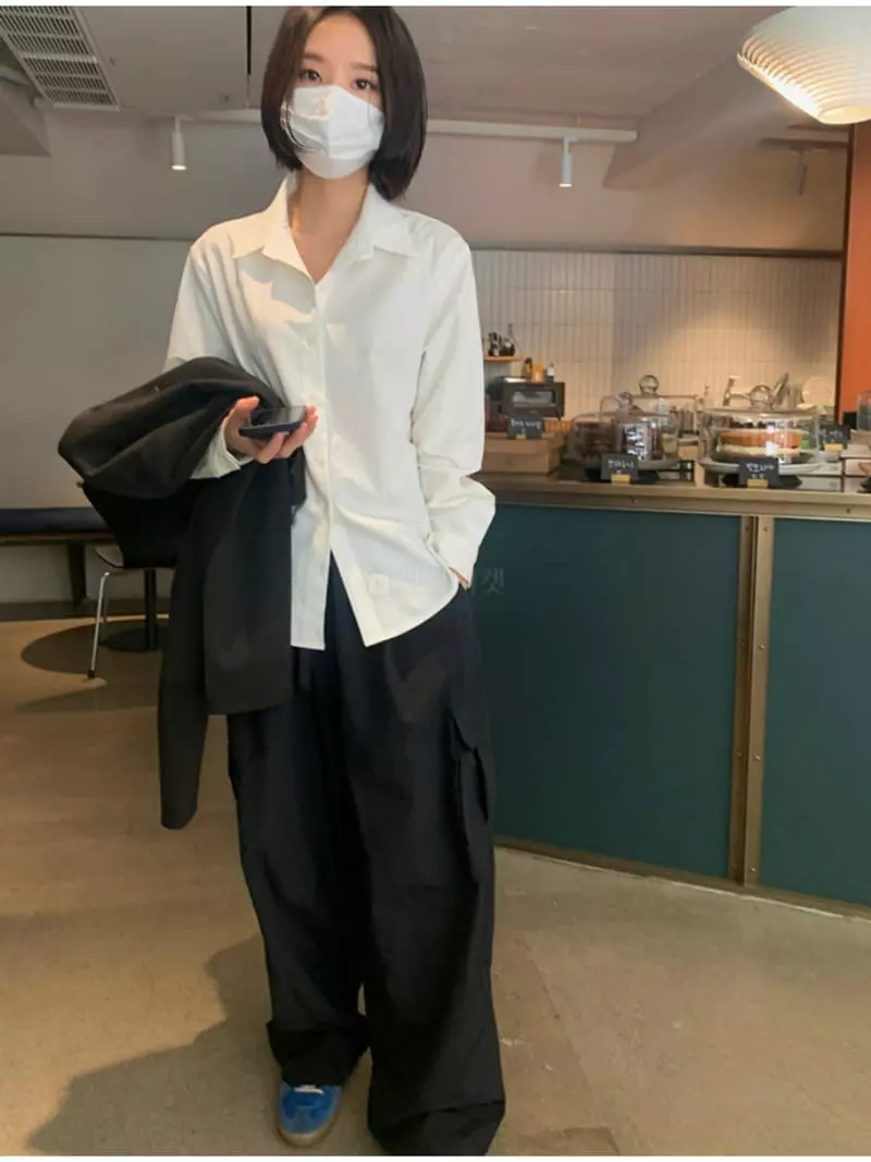 Pool Loop - Korean Women Fashion - #thatsdarling - Washa Cargo Pants - 2