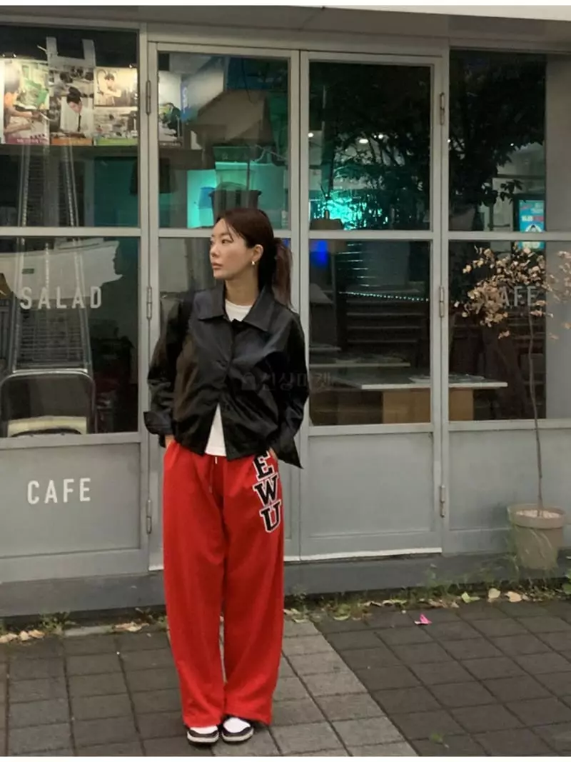 Pool Loop - Korean Women Fashion - #vintageinspired - Ewu Pants - 9