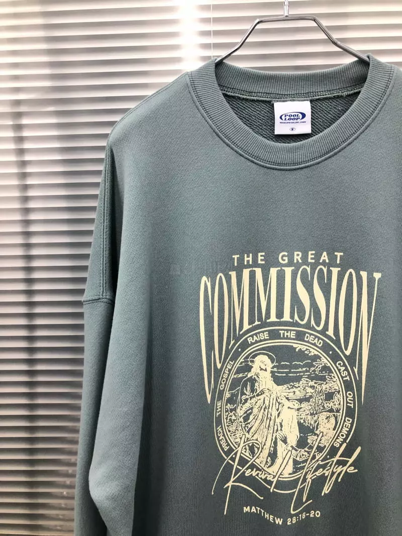 Pool Loop - Korean Women Fashion - #womensfashion - Commission Sweatshirt - 9